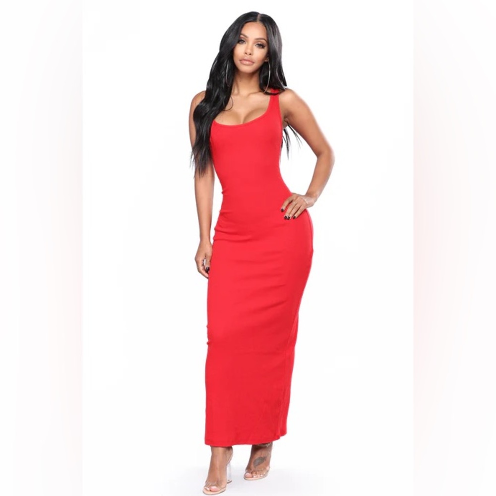 Red Maxi Dress
